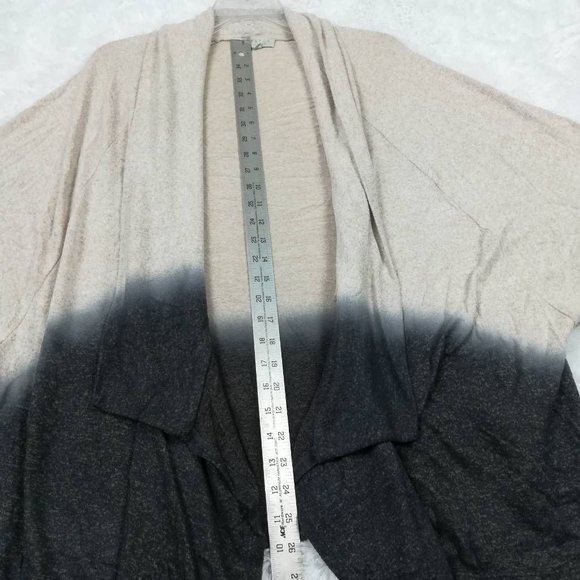 Status By Chenault Womens Cardigan Sweater Multicolor Ombre Short Sleeve M New - Picture 5 of 7